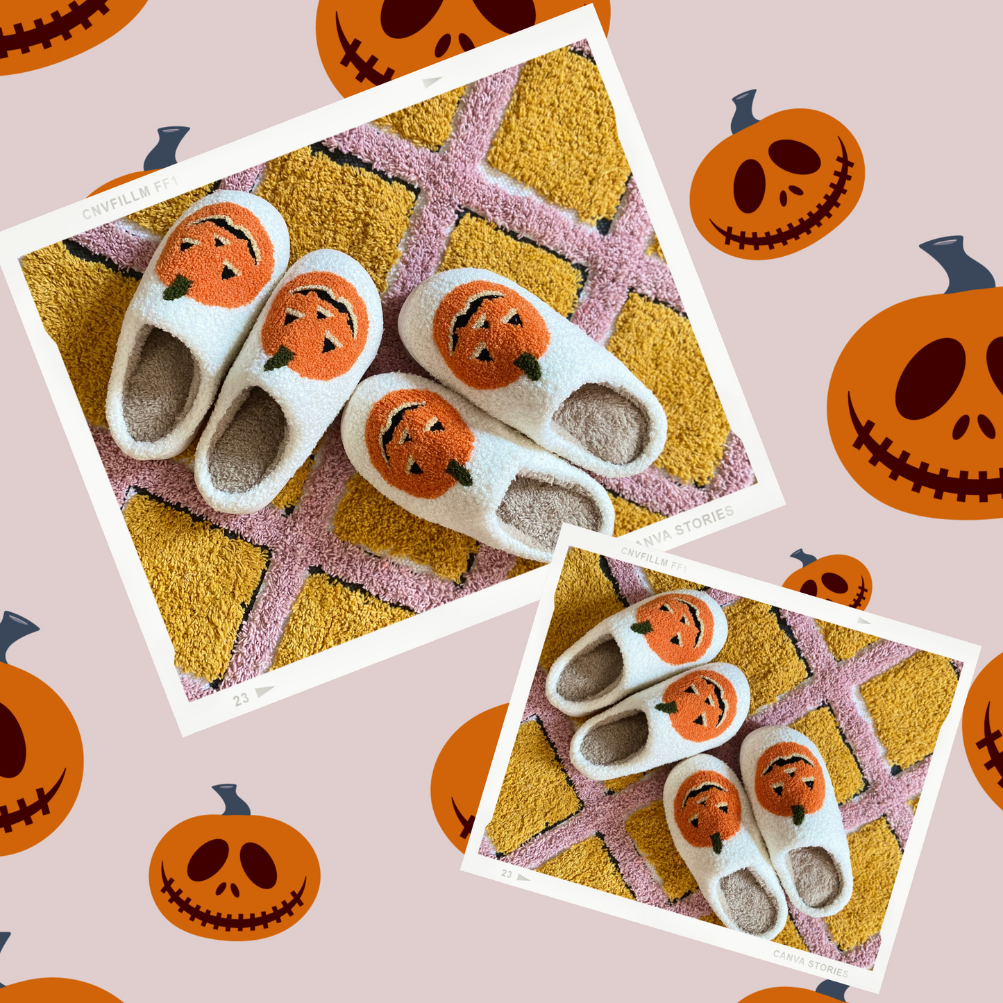 PUMPKIN PATCH | SLIPPERS | HALLOWEEN