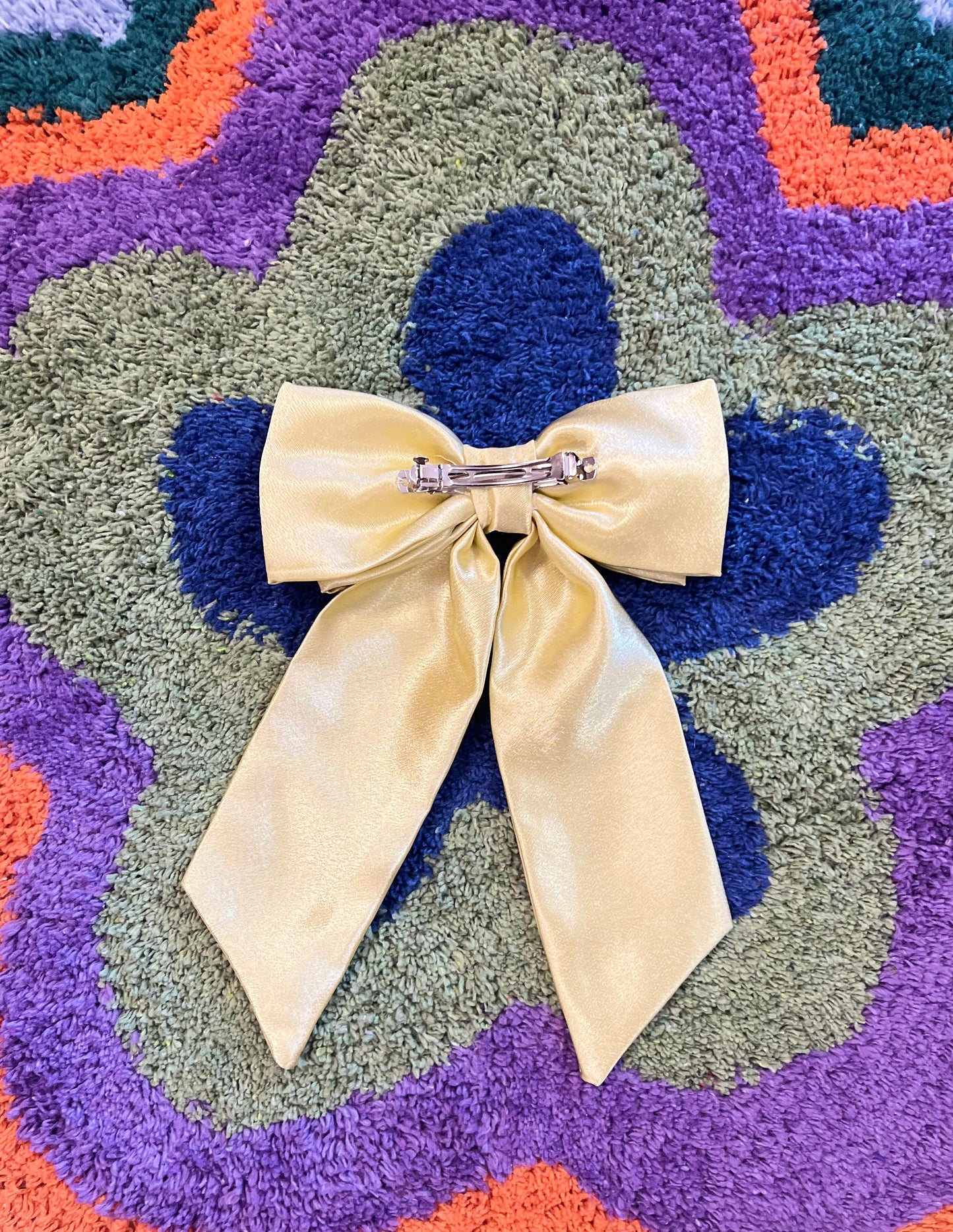 ICY YELLOW | BOW |HAIR ACCESSORIES