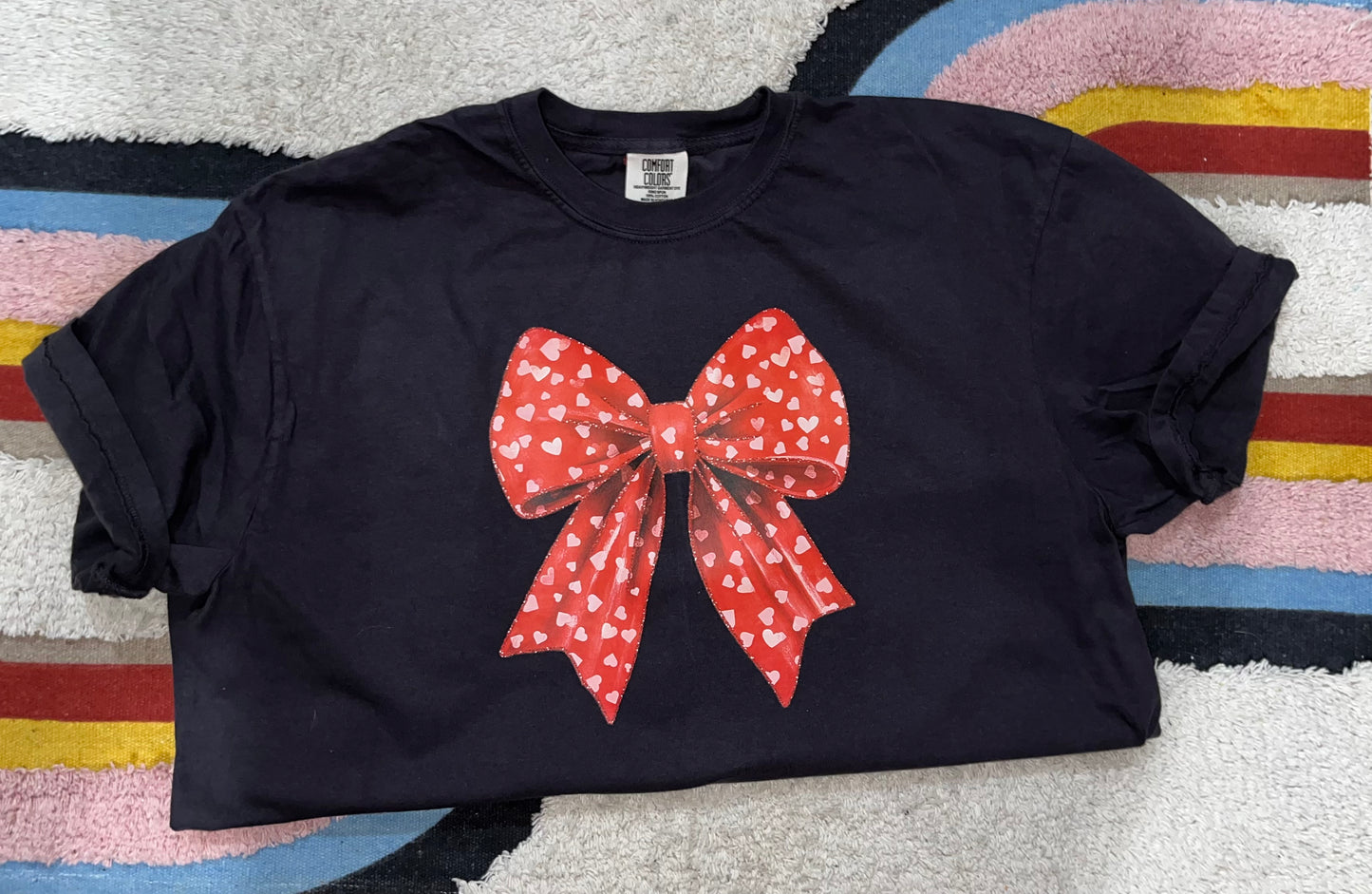 RED HEART BOW | T-SHIRT