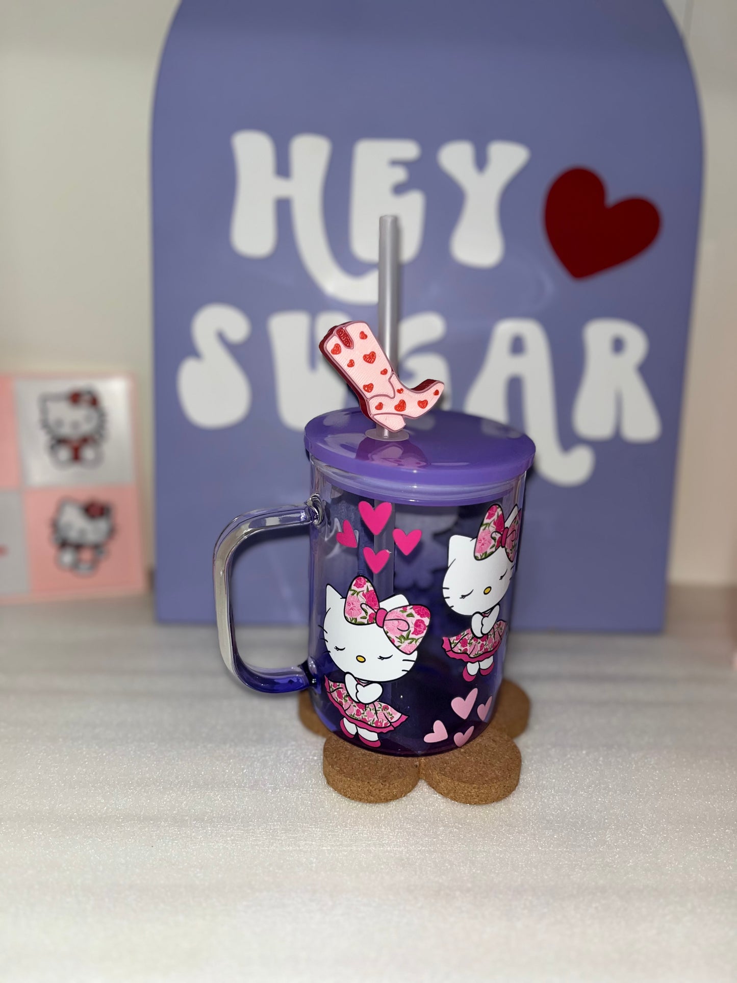 COW GIRL BOOTS | 3D STRAW TOPPER
