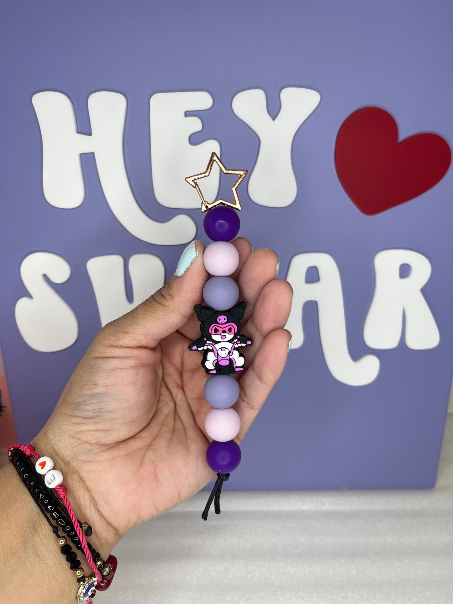 KAROMI PURPLE | KEY CHARM | KEYCHAIN