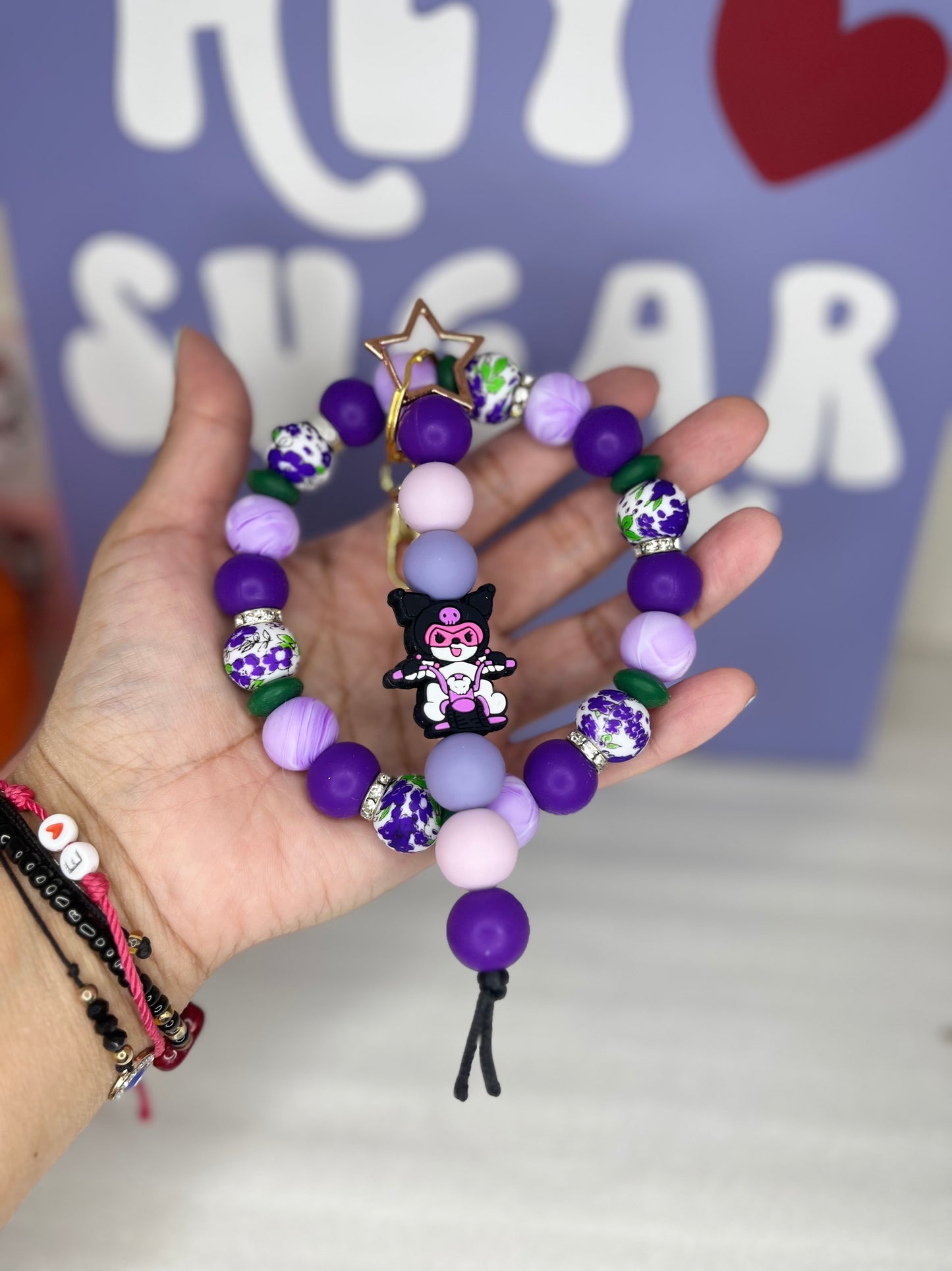 KAROMI PURPLE | KEY CHARM | KEYCHAIN