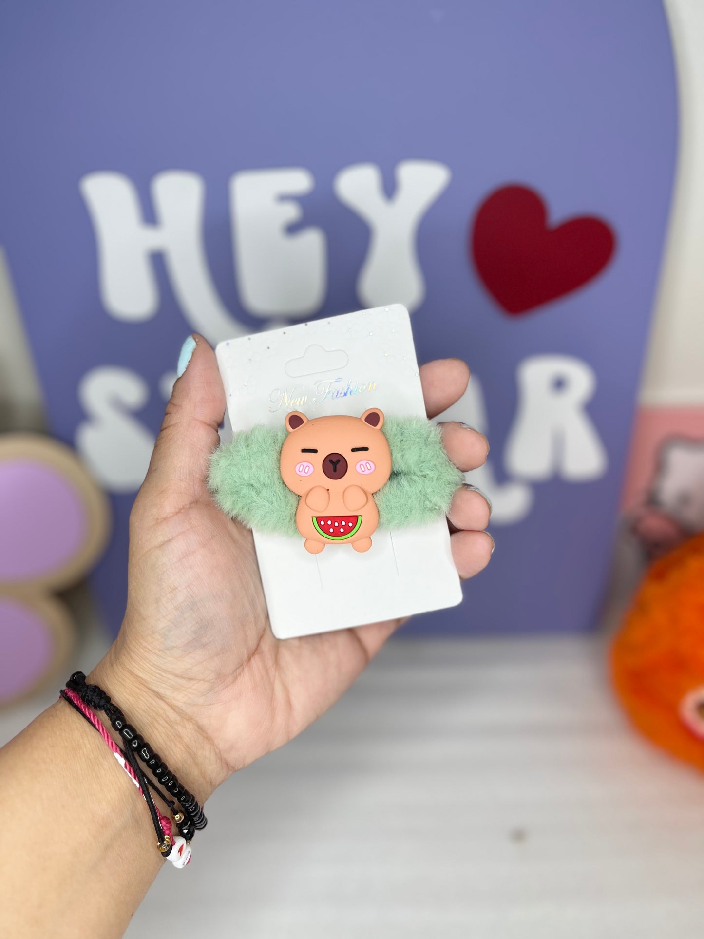 CAPYBARA WATERMELON CLIPS