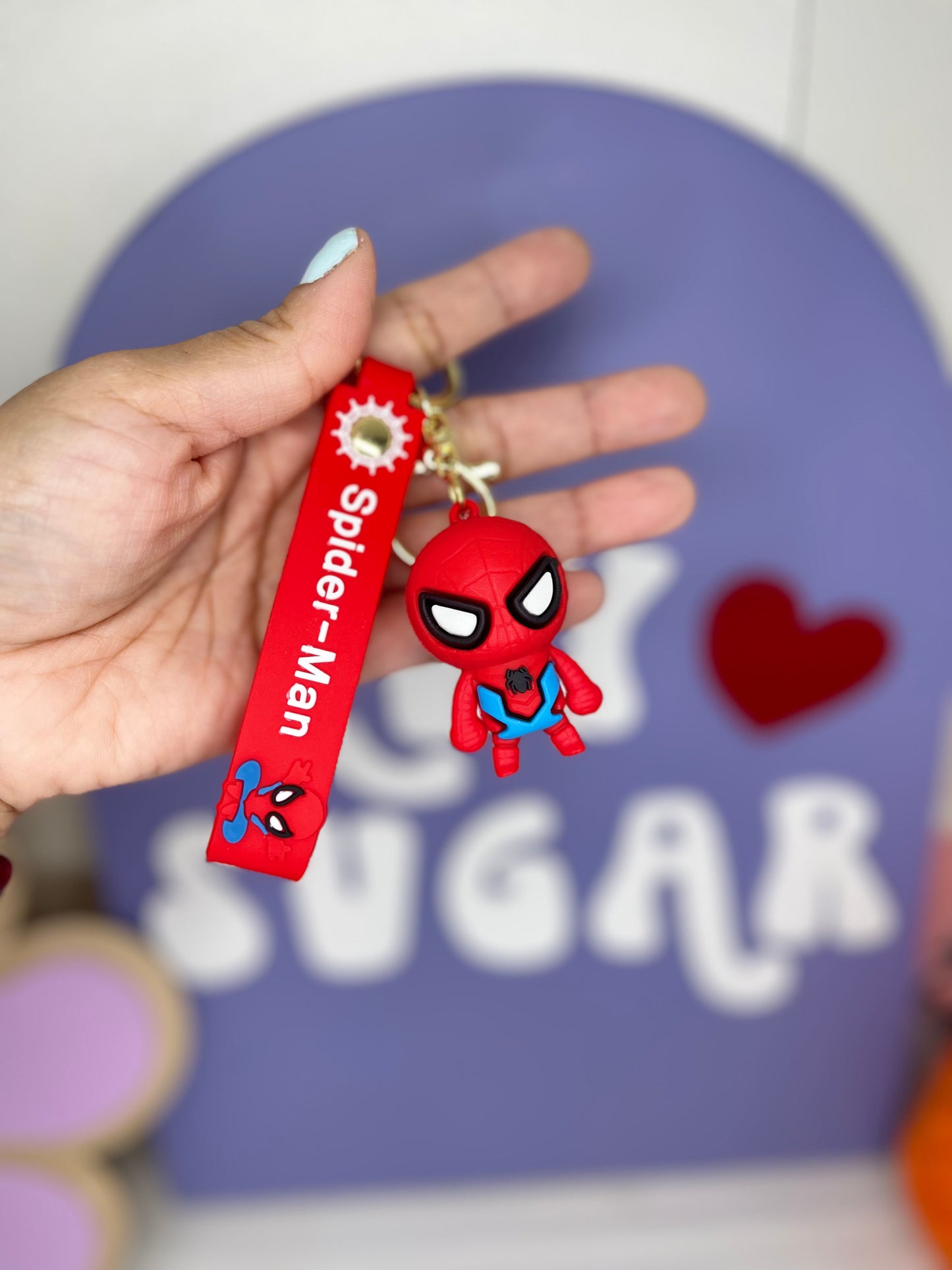 SPIDER KEYCHAINS