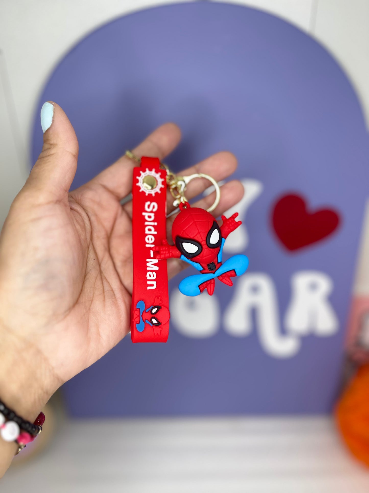 SPIDER KEYCHAINS