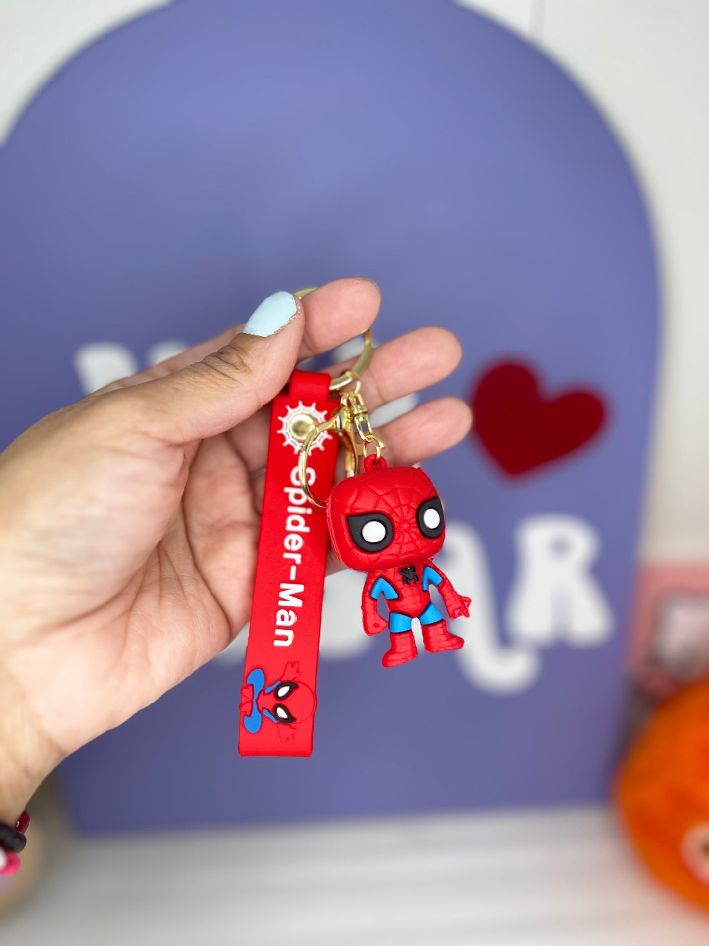 SPIDER KEYCHAINS