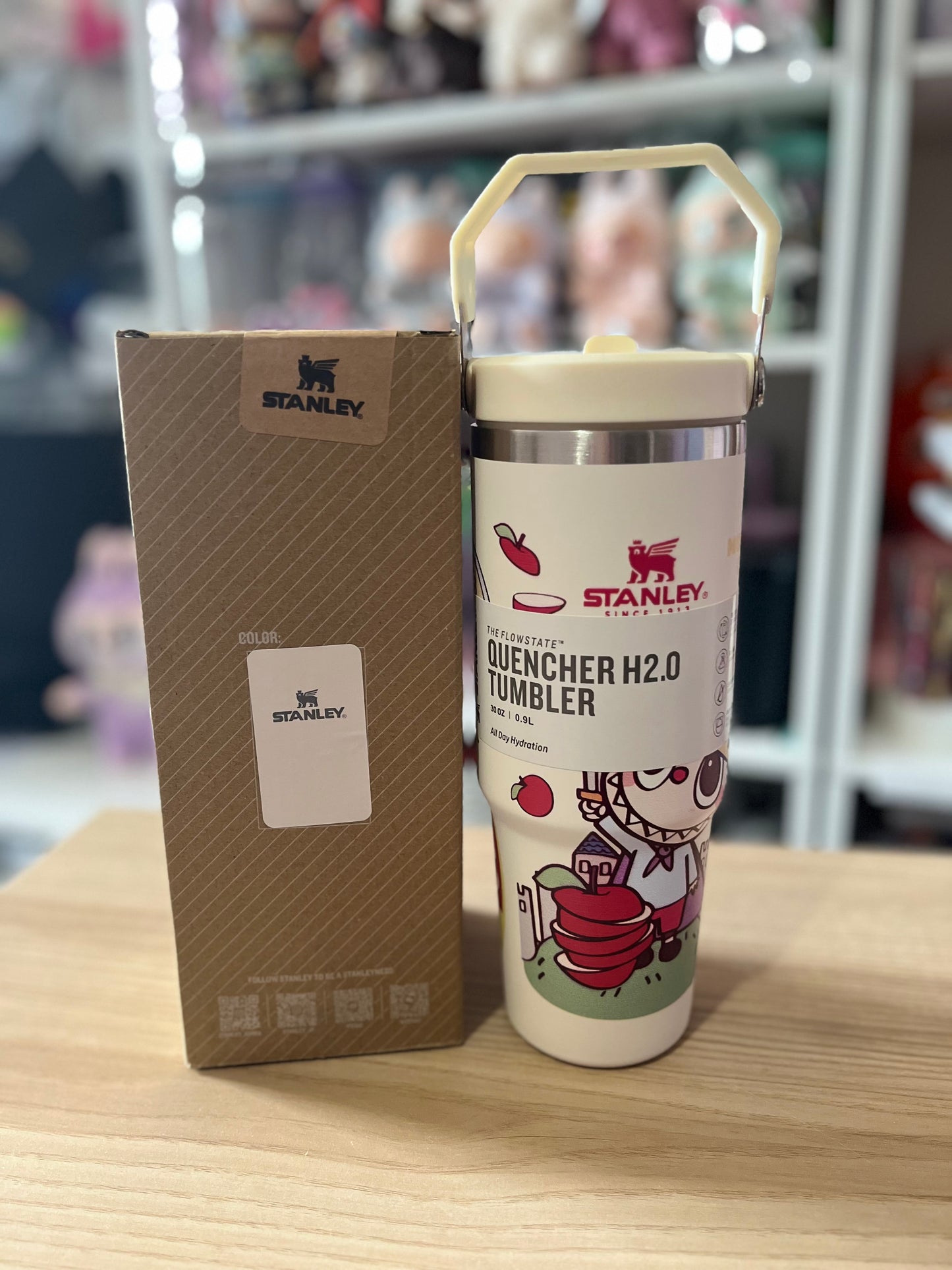 WHITE KING LABUBU | STANLEY | TUMBLER