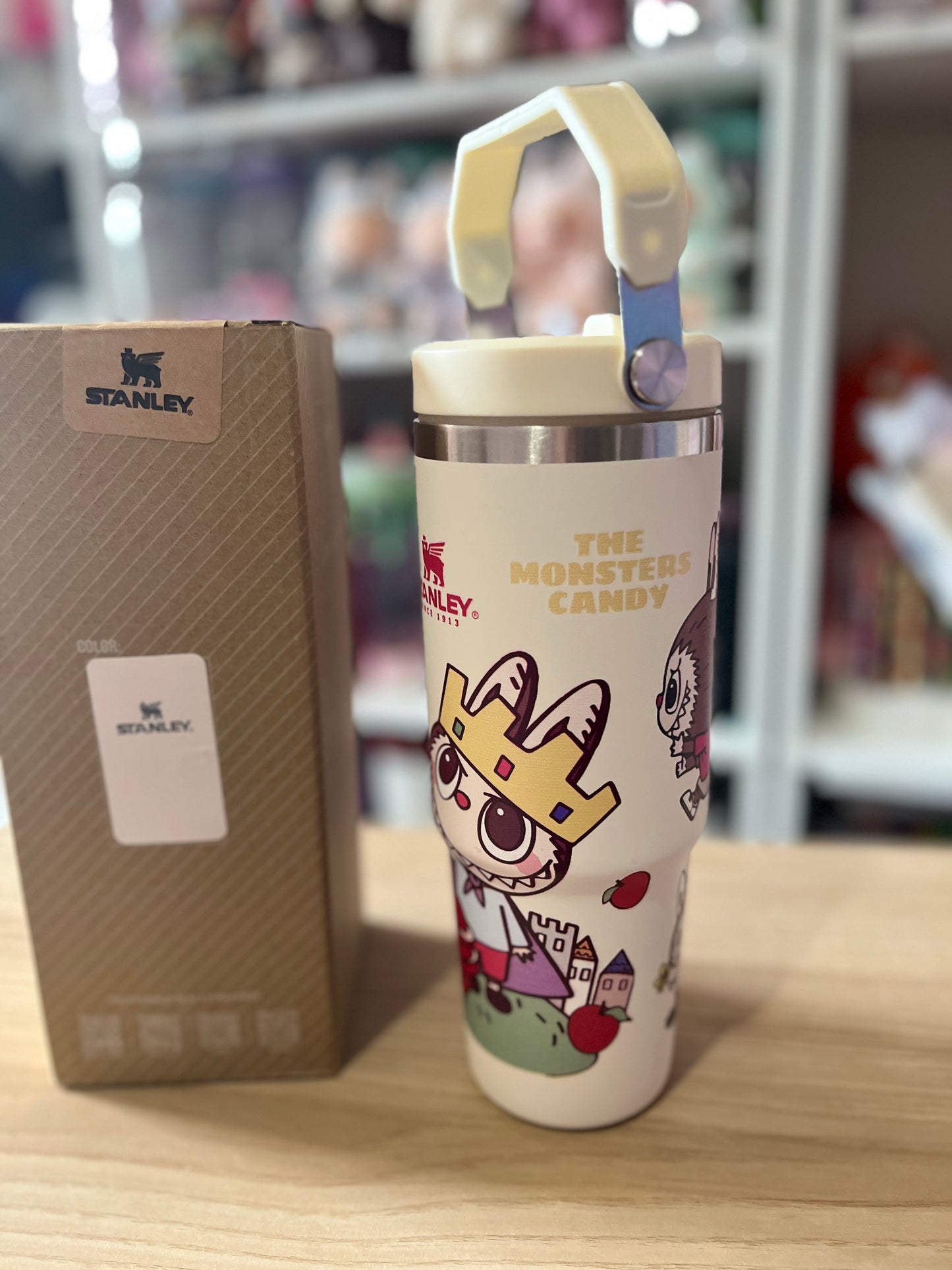 WHITE KING LABUBU | STANLEY | TUMBLER