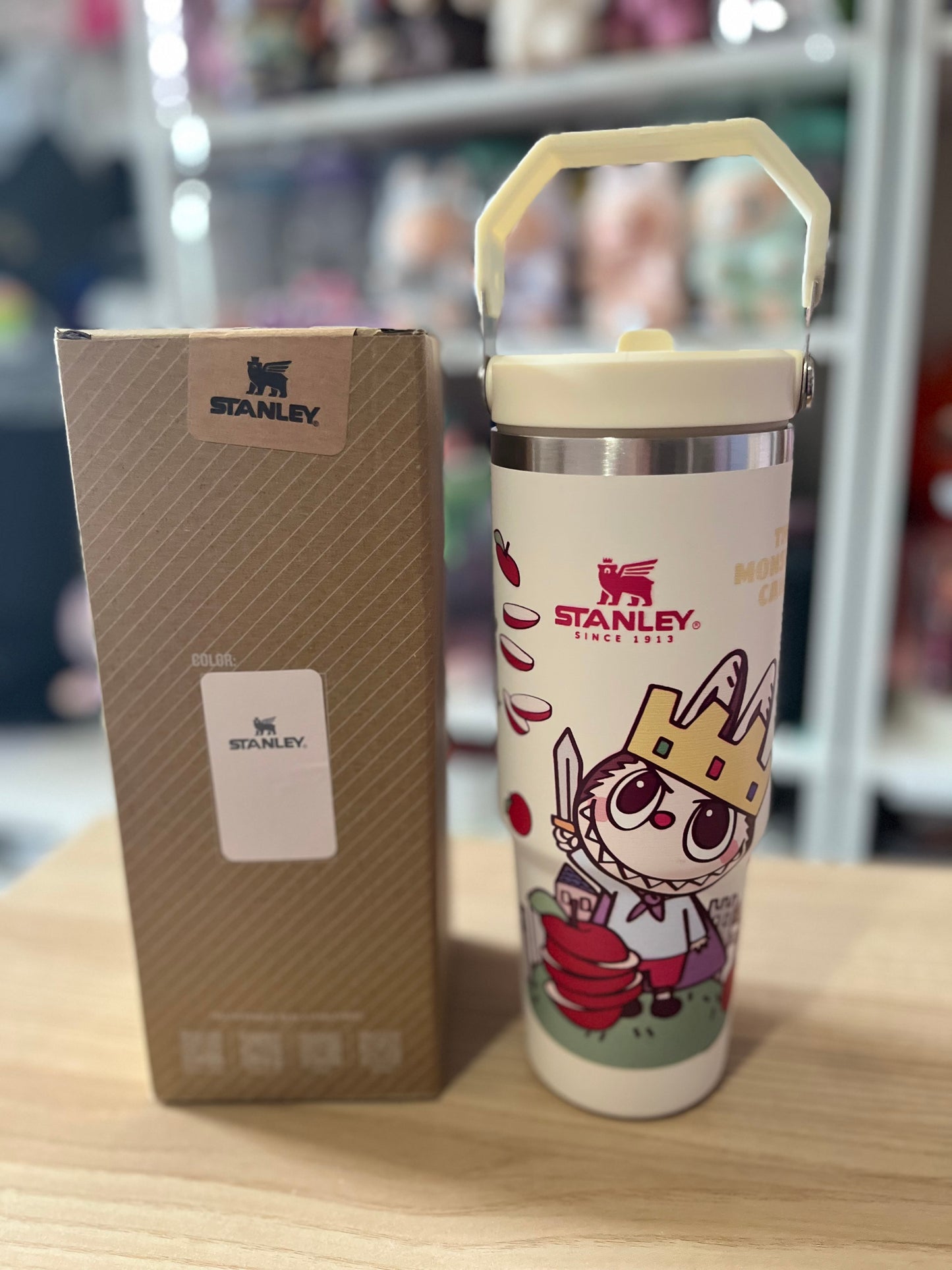 WHITE KING LABUBU | STANLEY | TUMBLER