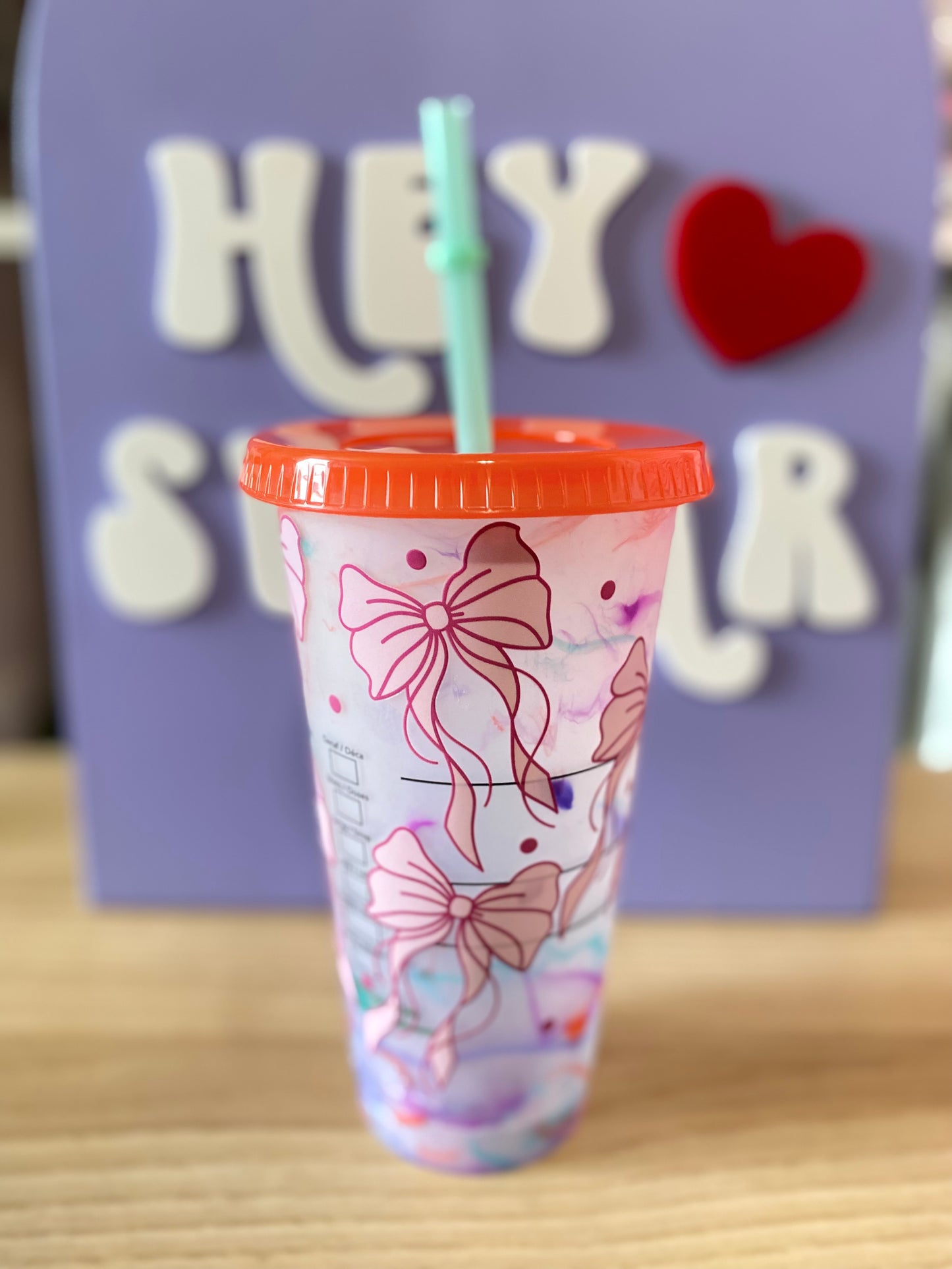 BOW DOT | CHANGE COLOR | COLD CUP