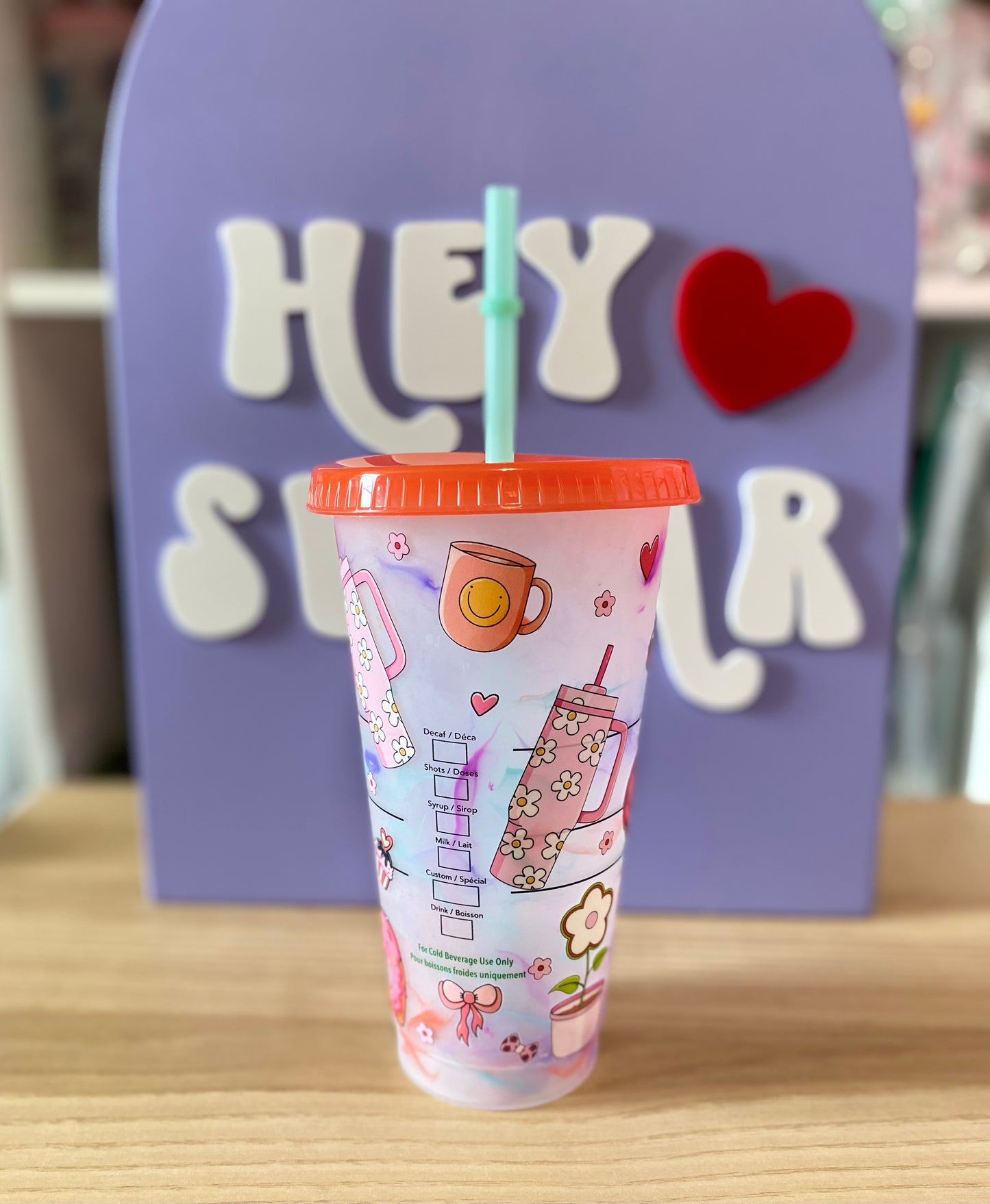 GIRLY | CHANGE COLOR | COLD CUP