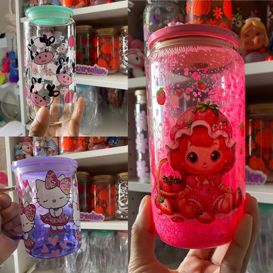 3 MYSTERY GLASS CUPS