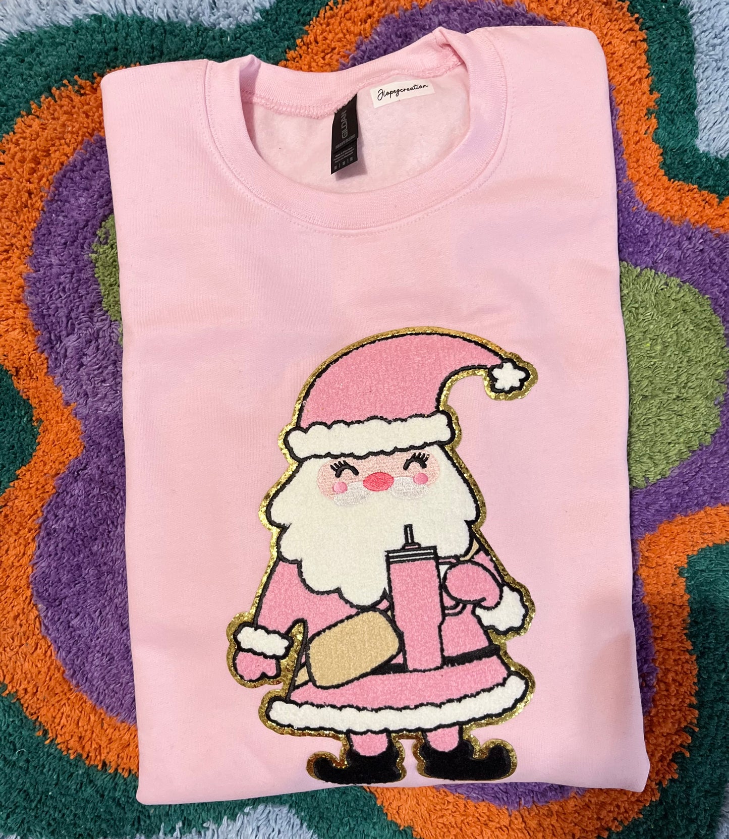 SANTA | CHENILLE PATCH | CHRISTMAS