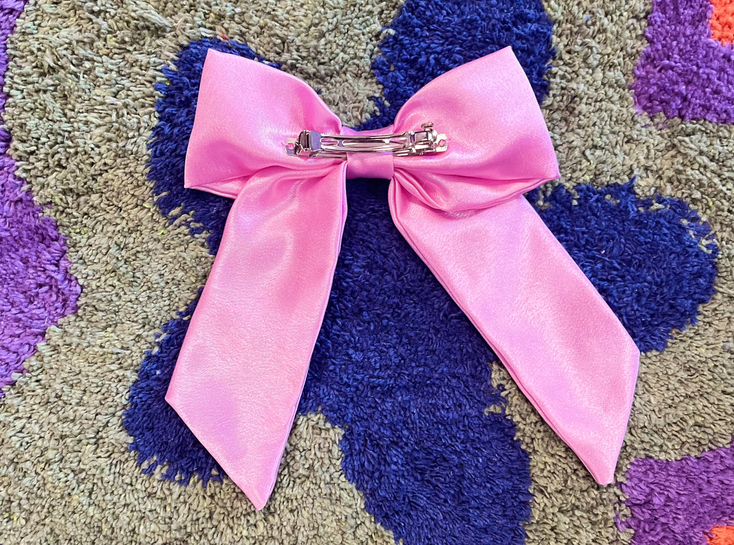 PRETTY PINK | BOW |HAIR ACCESSORIES