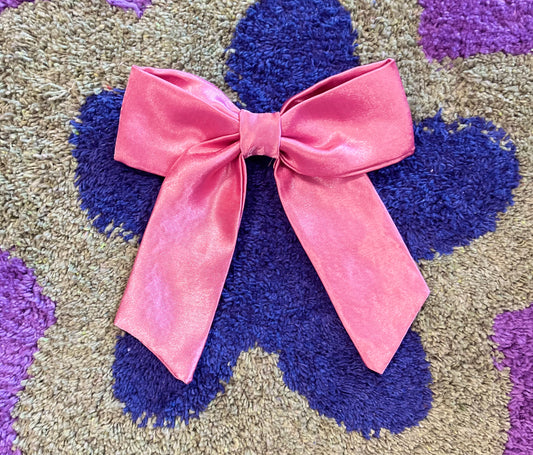 ICY PINK | BOW |HAIR ACCESSORIES