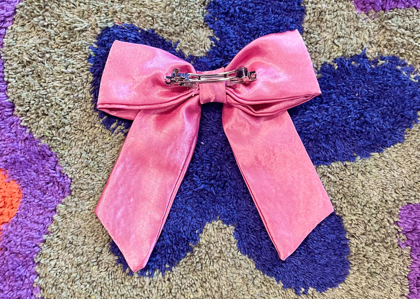 ICY PINK | BOW |HAIR ACCESSORIES