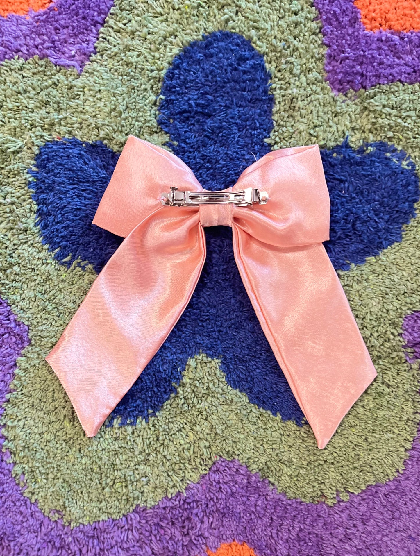 ICY PEACH| BOW |HAIR ACCESSORIES