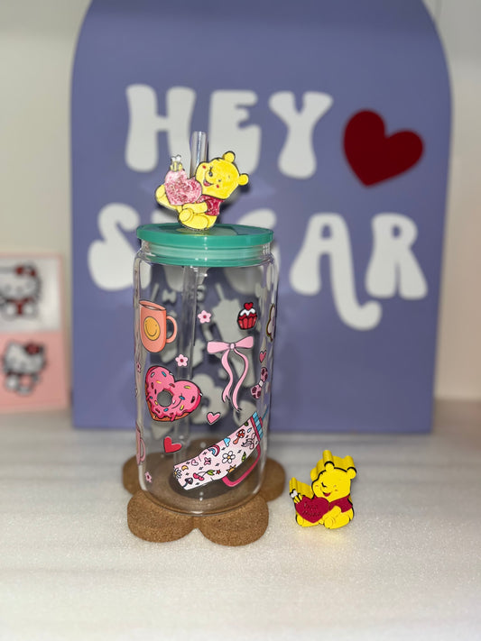 POOH BEAR | 3D STRAW TOPPER