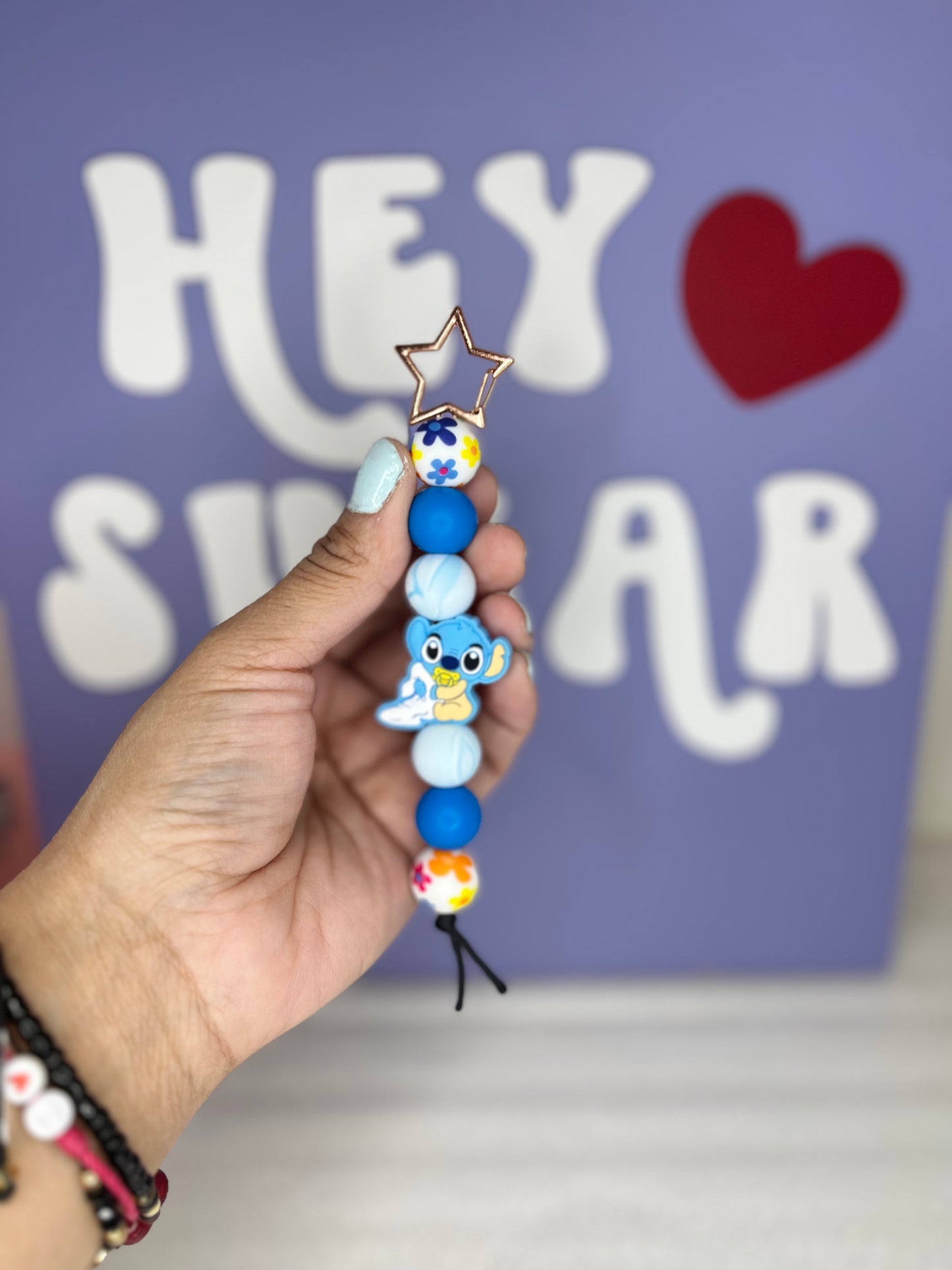 BLUE ALIEN | KEY CHARM | KEYCHAIN