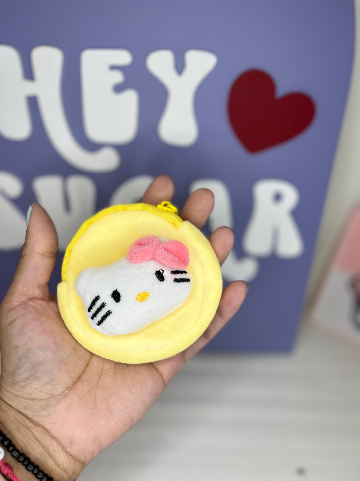 HK PLUSH KEYCHAIN | COIN HOLDER