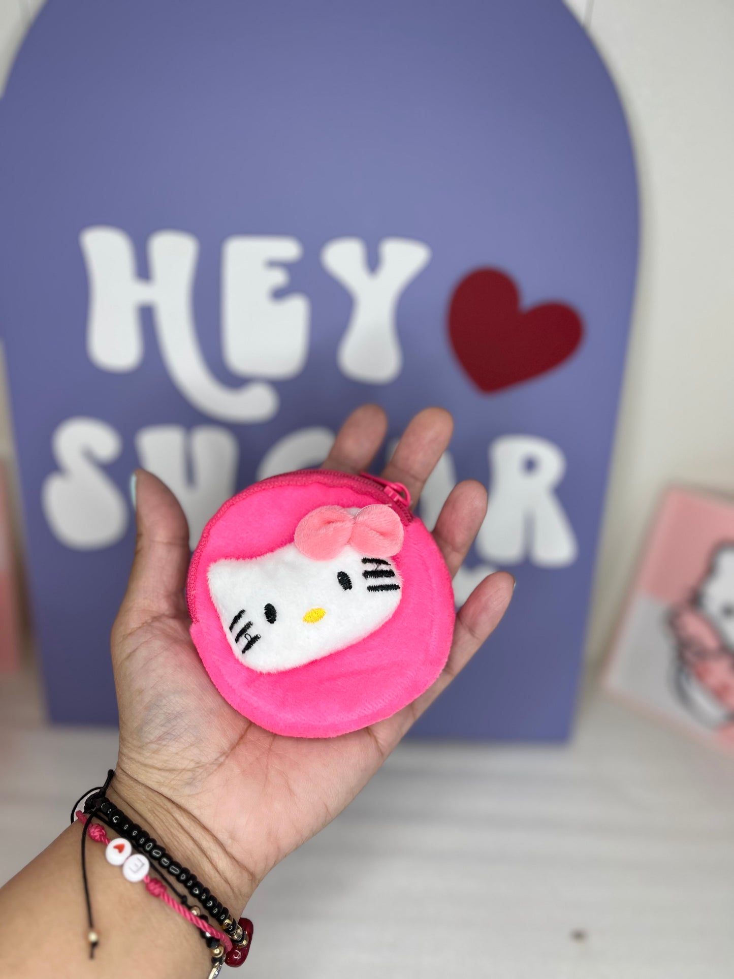 HK PLUSH KEYCHAIN | COIN HOLDER