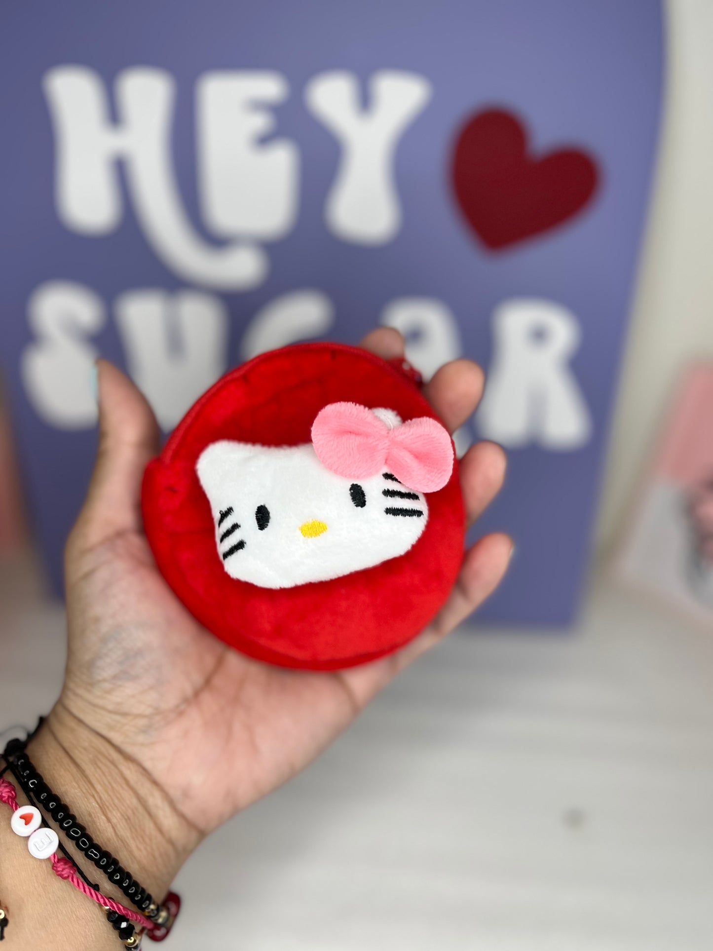 HK PLUSH KEYCHAIN | COIN HOLDER