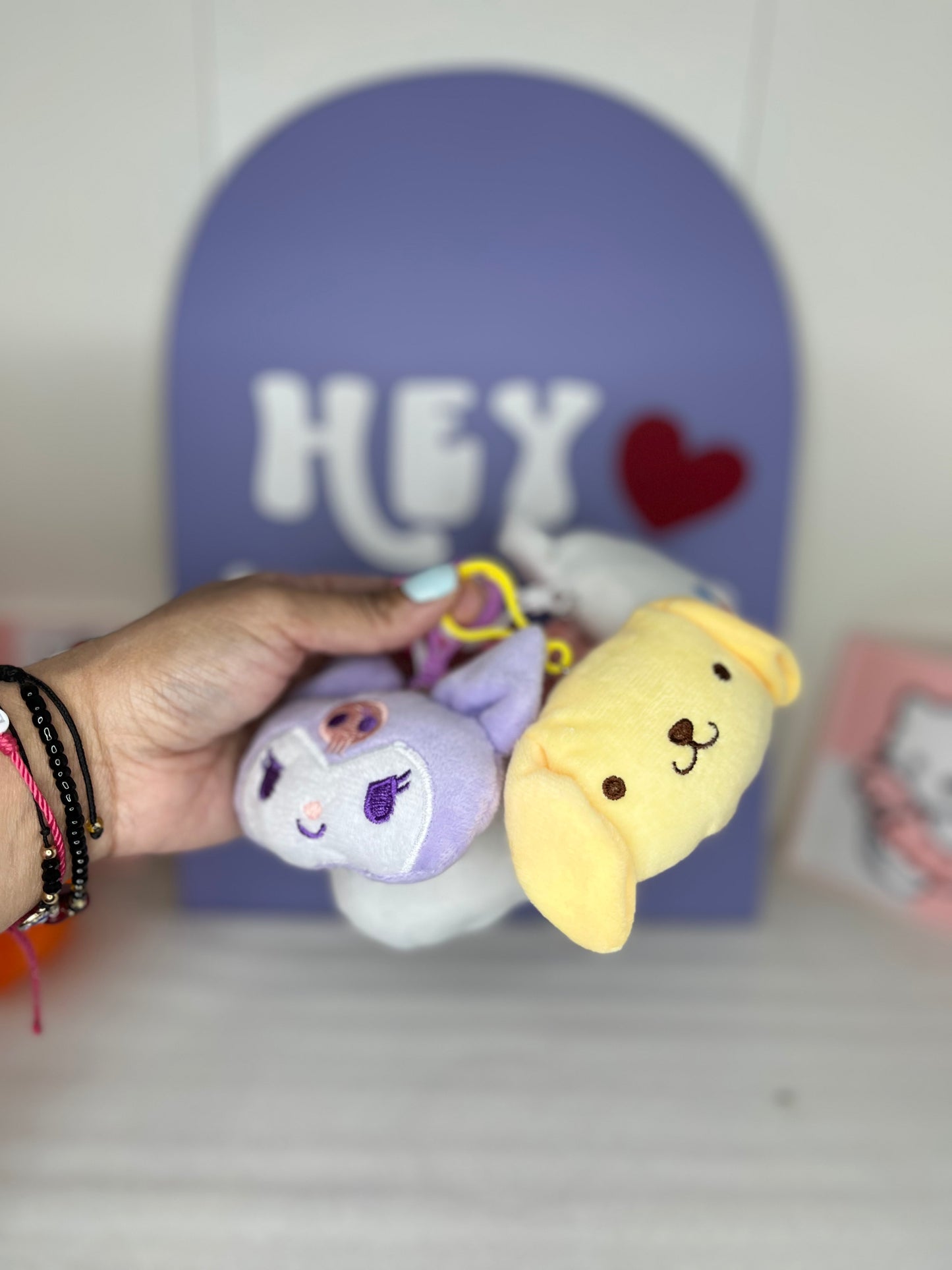 FRIENDS PLUSH KEYCHAINS