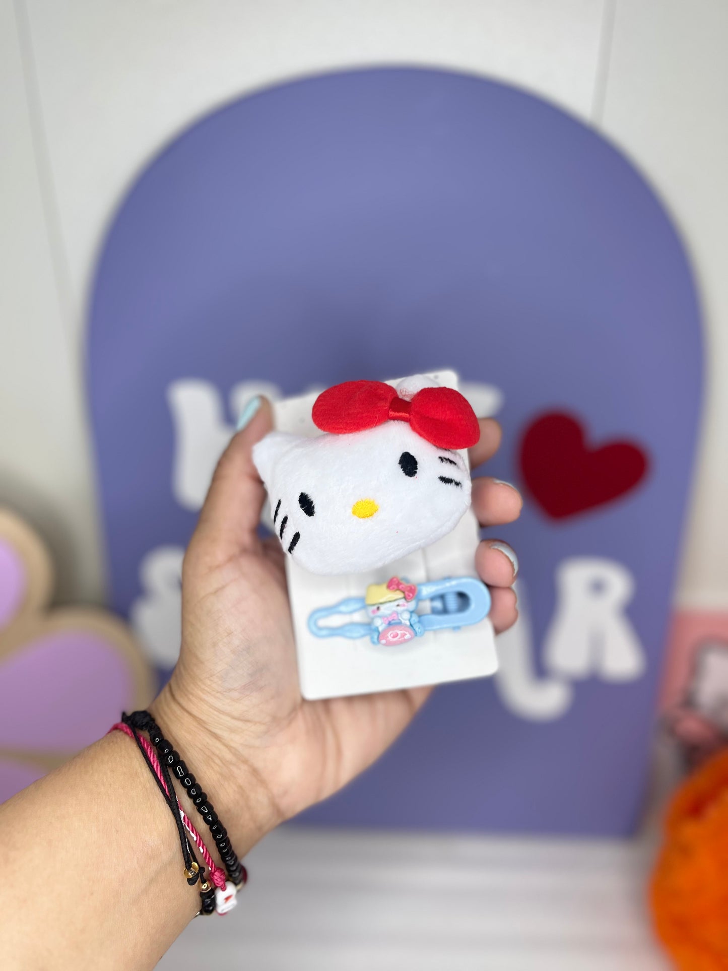 KITTY HAIR CLIPS