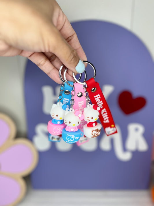 KITTY MUG KEYCHAIN