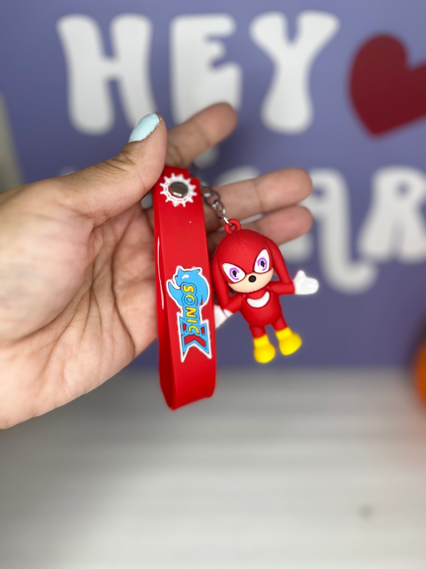 SONIC FRIENDS KEYCHAINS