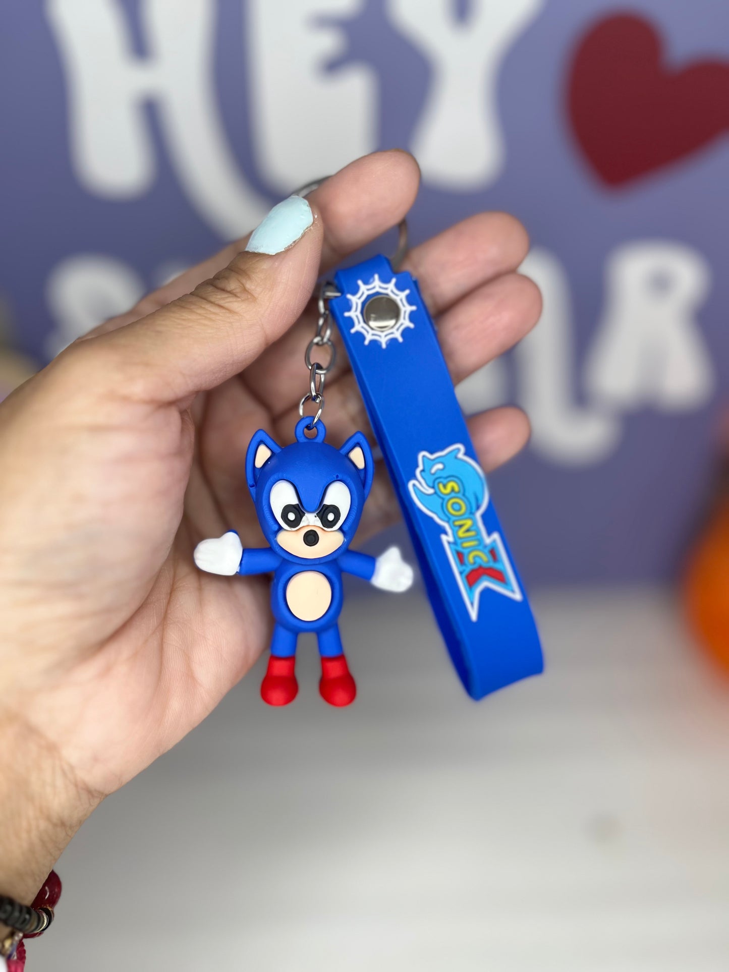 SONIC FRIENDS KEYCHAINS