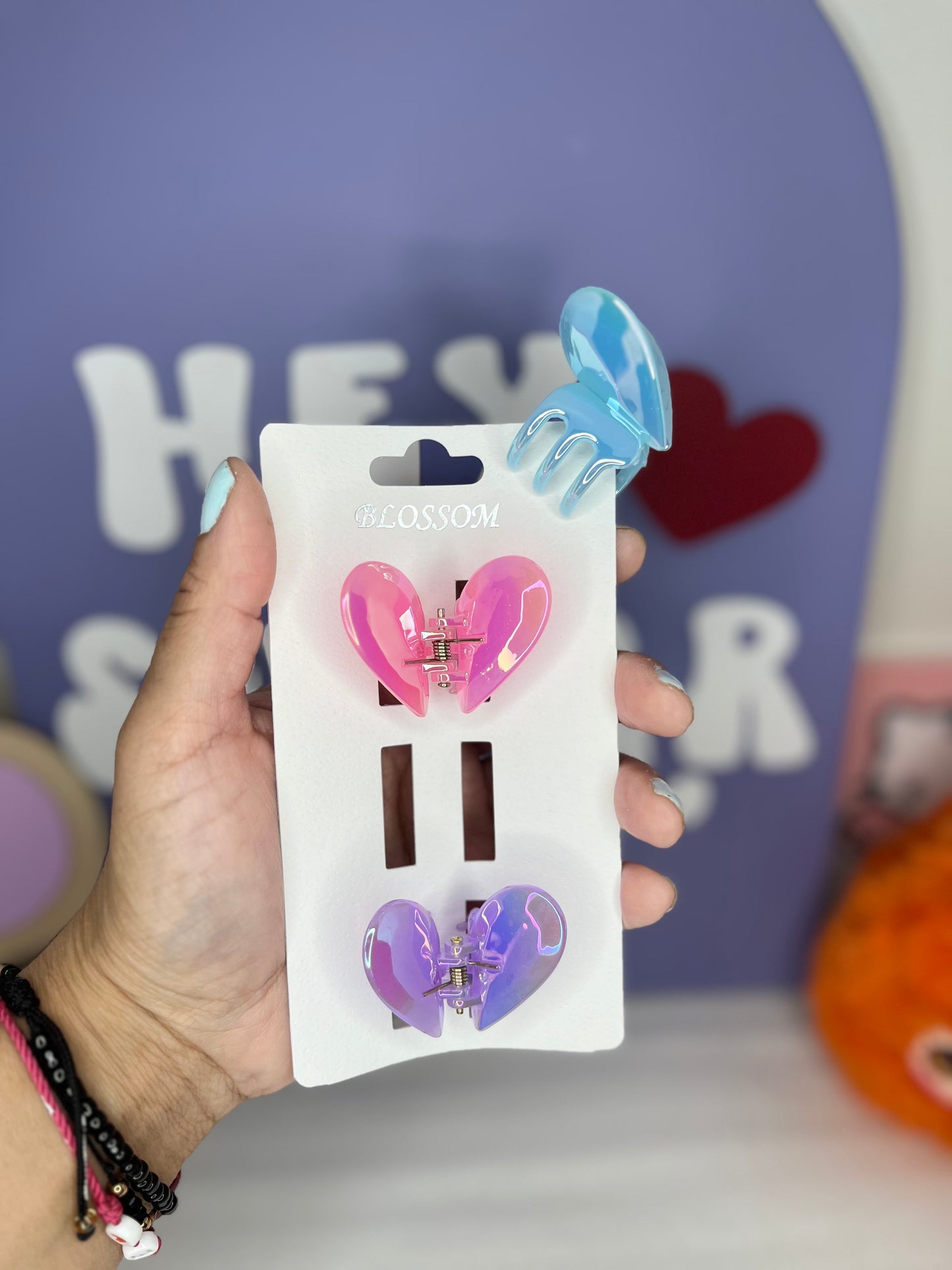 BUTTERFLIES HAIR CLAW CLIPS