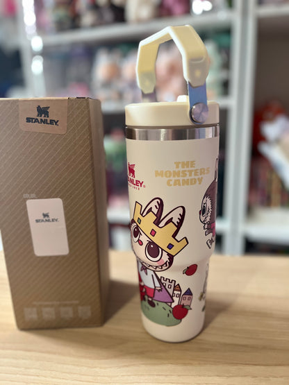 WHITE KING LABUBU | STANLEY | TUMBLER