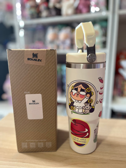 WHITE KING LABUBU | STANLEY | TUMBLER