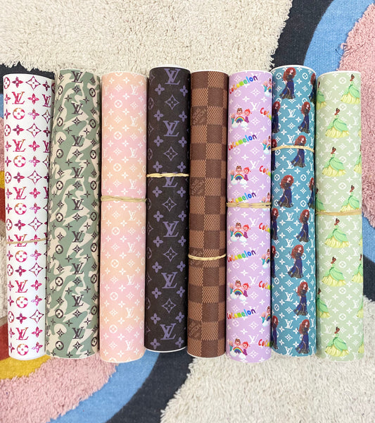 FAUX LEATHER ROLLS #2