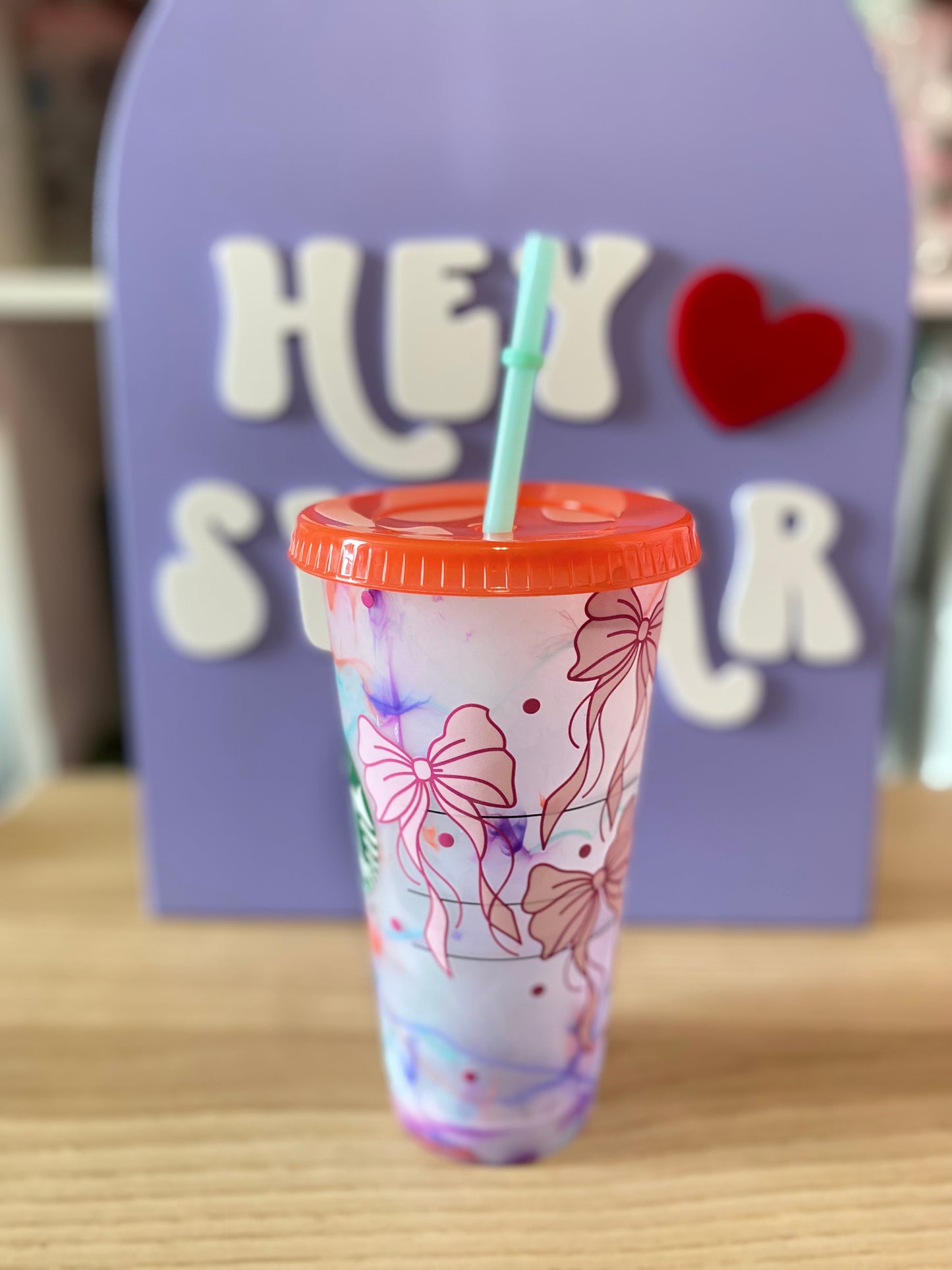 BOW DOT | CHANGE COLOR | COLD CUP
