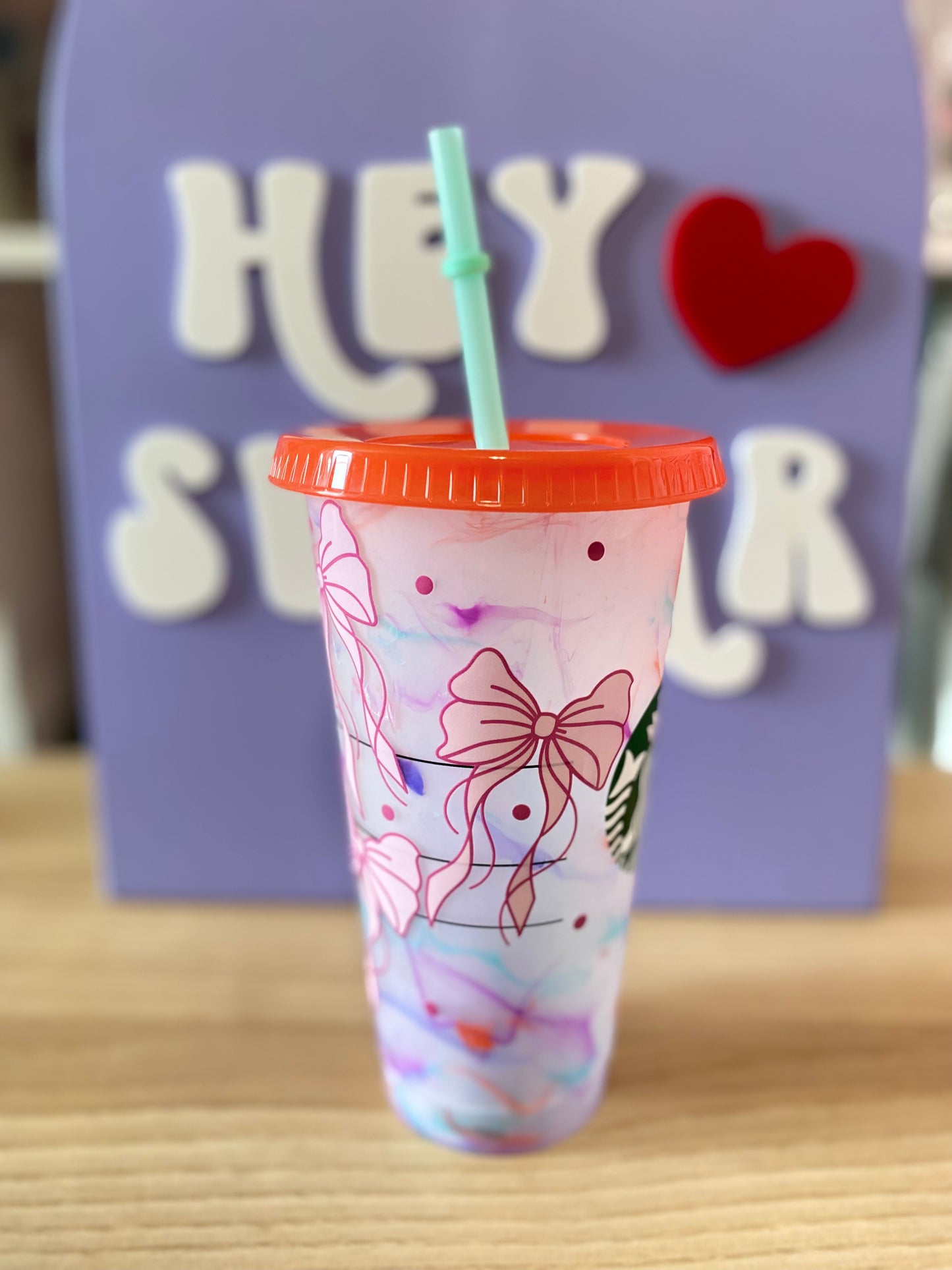 BOW DOT | CHANGE COLOR | COLD CUP